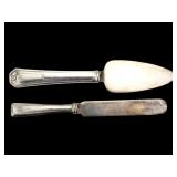 Two Sterling Silver Kitchen Serving Utensils