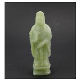 CHINESE CARVED JADE KWANYIN FIGURINE