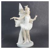 Lladrï¿½ 'Carnival Couple' porcelain figurine