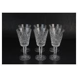 Set of 6 Tyrone Crystal Stemware Glasses