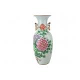 A Large Chinese Famille Rose Vase