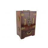 CHINESE ROSEWOOD JEWELRY BOX