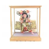Japanese Boy's Festival Doll with Case