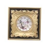 Framed Nevers Porcelain Plaque w/ Gilt Frame