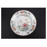 Chinese Export Famille Rose Floral Plate
