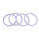 Four Lavender Hardstone Bangles