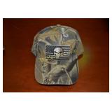 American Flag Punisher Cap -  Camo
