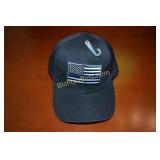 Thin Blue Line Black Cap