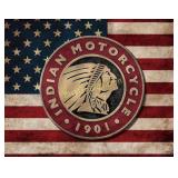 'Indian Motorcycle' Flag