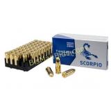 SCORPIO AMMO 9MM 115GR FMJ - 500 Rounds