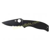 SPYDERCO TENACIOUS G-10 COMBO BLK
