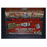 Winchester 22LR Ammo - 333 Rounds