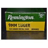 Remington 9mm Ammo - 50 Rounds