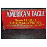 American Eagle 9mm Ammo - 50 Rounds