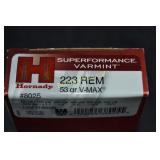 Hornady Superformance Varmint .223 Ammo - 20 Rds