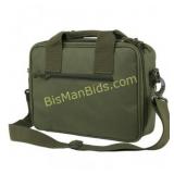 VISM Double Pistol Range Bag - Green