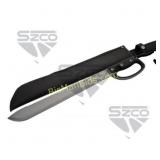24.75' RUBBER GRIP MACHETE