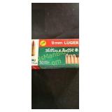SELLIER AND BELLOT 9MM LUGAR FMJ 50 ROUND