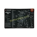 TEKMAT PISTOL MAT BERETTA 92 BLK