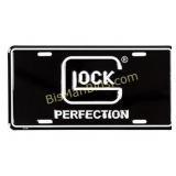 GLOCK OEM PERF LICENSE PLATE BLK/WHT