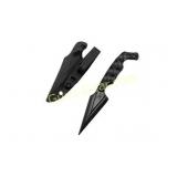 STROUP ULTRALITE 3.75' BLK W/SHEATH