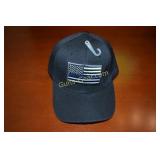 Thin Blue Line Black Cap