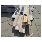 Mixed Bunk of Siding, Trim, Wainscoting