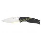 SPYDERCO RESILIENCE BLK G10 PLAIN