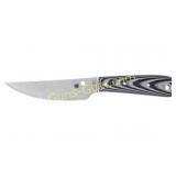 SPYDERCO BOW RVR G-10 BLK/WTE W/STH