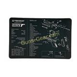 TEKMAT PISTOL MAT FOR GLOCK 17 BLK