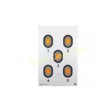 ACTION TGT ORG CENTER 5 BLSEYE 100PK
