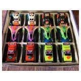(12) Vintage Pullback Boley Toy Cars in box