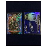 (2) Refractors Zamora #/199, Currey #/99
