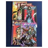 (5) Image Comics Wildcats 16,17,18,20,21
