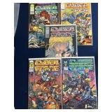 (5) Cyber Force w/Variant #1,2,3,4