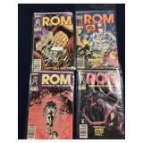 (4) ROM Comic Books
