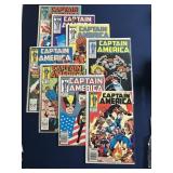 (8) Captain America #335,336,338-343