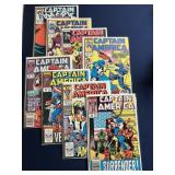 (8) Captain America #345-347, 349, 351-354