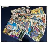 (8) Captain America #309, 311-312, 314-316, 318-19