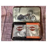 Harley Davidson Playing Cards Collector Set