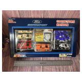 Vtg FORD (5) Diecast Car Lot Ltd Edition