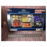 Vtg FORD (5) Diecast Car Lot Ltd Edition