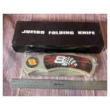 Jumbo Vtg Collectible #8 Dale Earnhardt Jr Knife