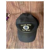 Vtg Retired MgSt US Air Force Baseball Cap