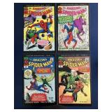 (4) Spiderman Collectible Series #11,12,14,15