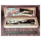 Vtg ERTL Texaco Transporter Mint in Box 1/64