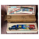 Vtg ERTL Jeff Gordon Dupont Transporter Mint in Bo