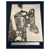 MCM Vtg B&W Photo - 1992 Ford Model T 14x18