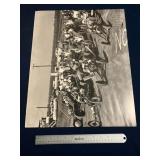 Vintage MCM B&W Photo - Slingshot Dragsters 14x18