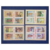 (4) 1974 Topps Hank Aaron Specials